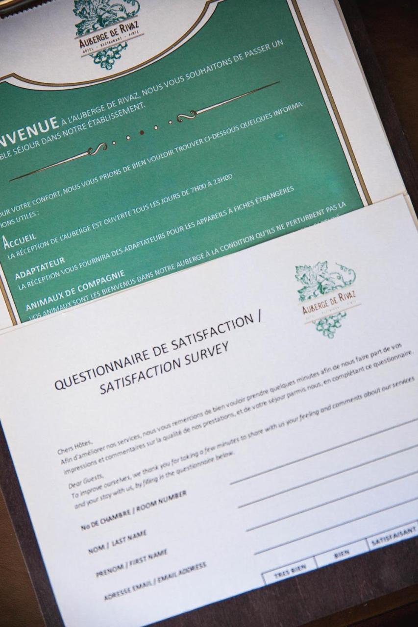 Auberge De Rivaz エクステリア 写真